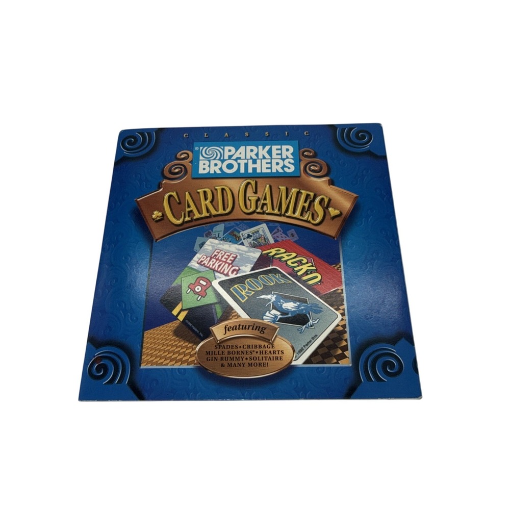 Parker Brothers Classic Card Games PC CD-ROM Hasbro Interactive Windows 95 / 98 - Picture 2 of 8
